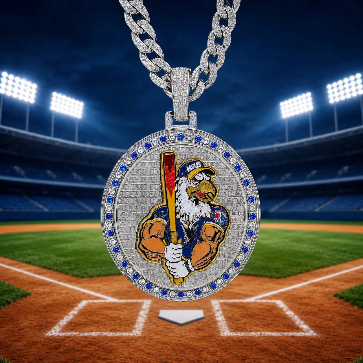 Custom Homerun Baseball Spinner Championship