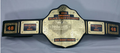 Just A Gold Championship Belt