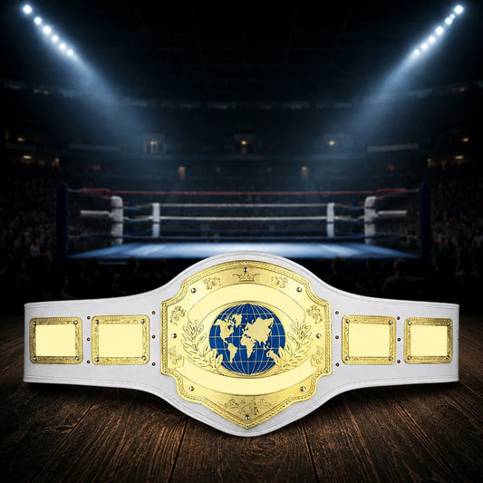 Global Domination White Championship Belt