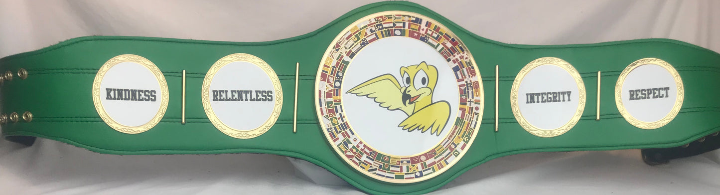 Hermes Green Strap DC Championship Belt