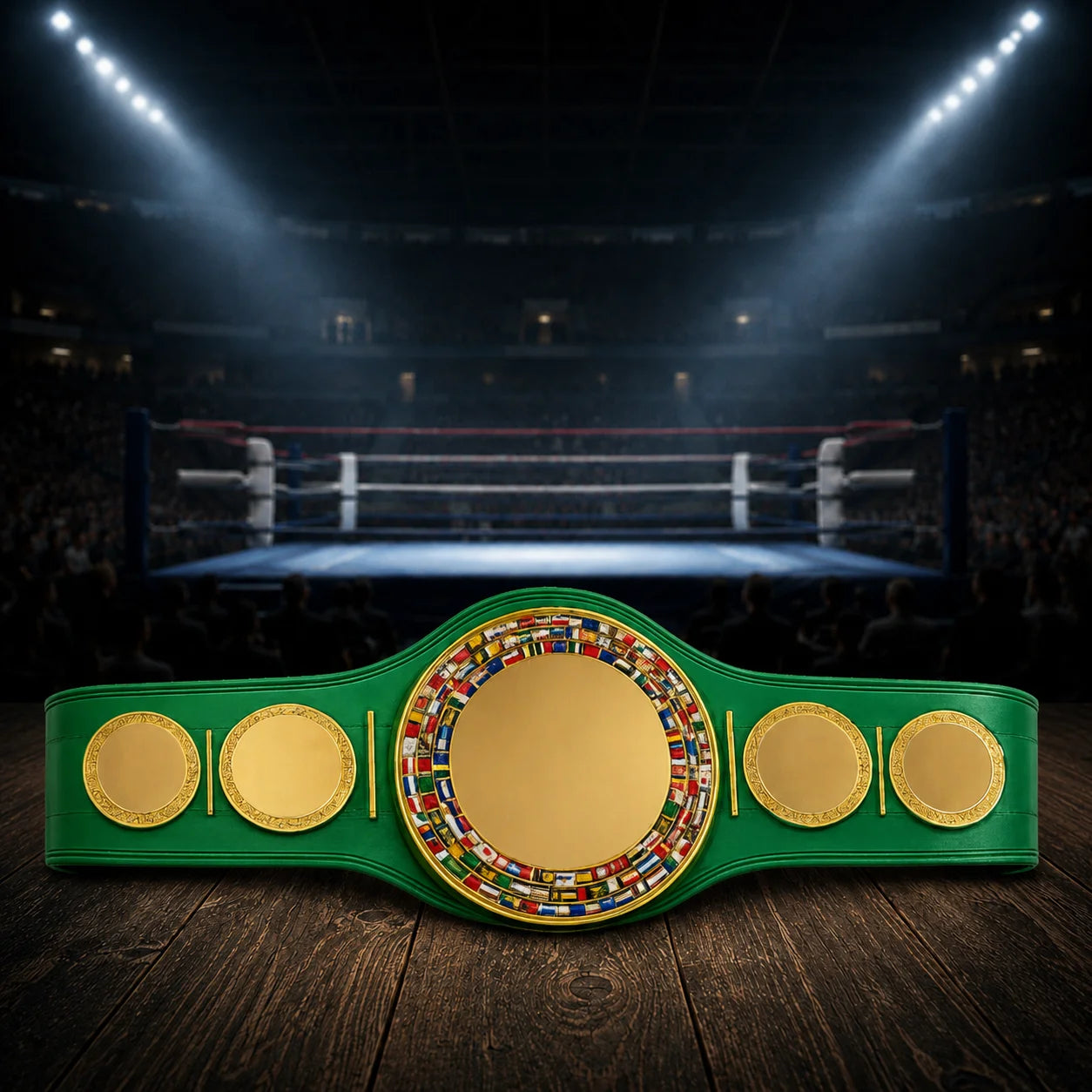 Hermes Green Strap DC Championship Belt