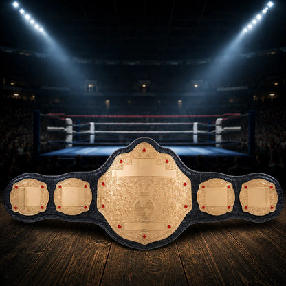 Just A Gold Championship Belt