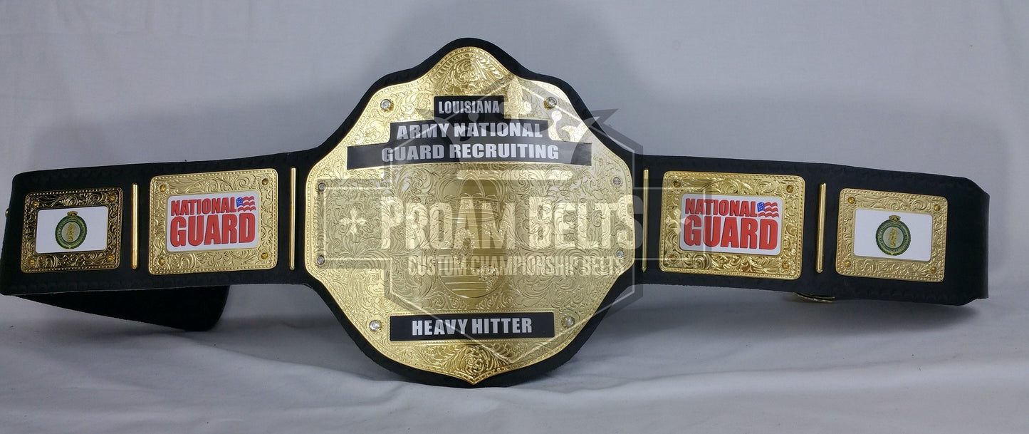 Just A Gold Championship Belt