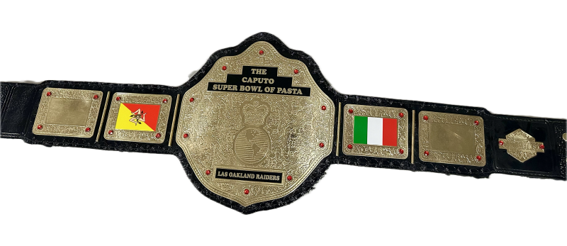 Just A Gold Championship Belt