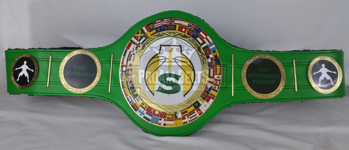Hermes Green Strap DC Championship Belt