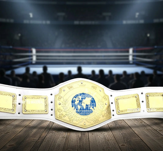 Global Domination White Championship Belt