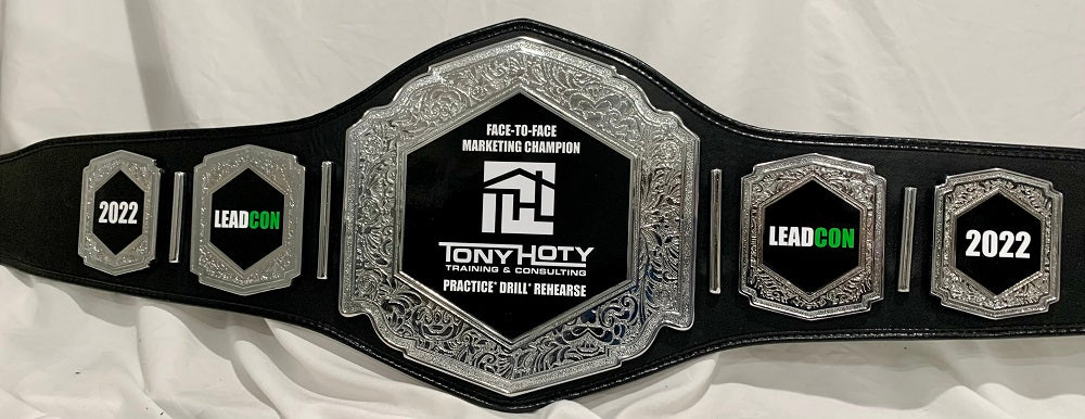 Vicious DC Heavy Championship Belt